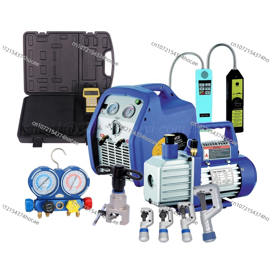 Coolant Flush Machine - Mesin Pemulihan Pompa Vakum Refrigeran Timbangan