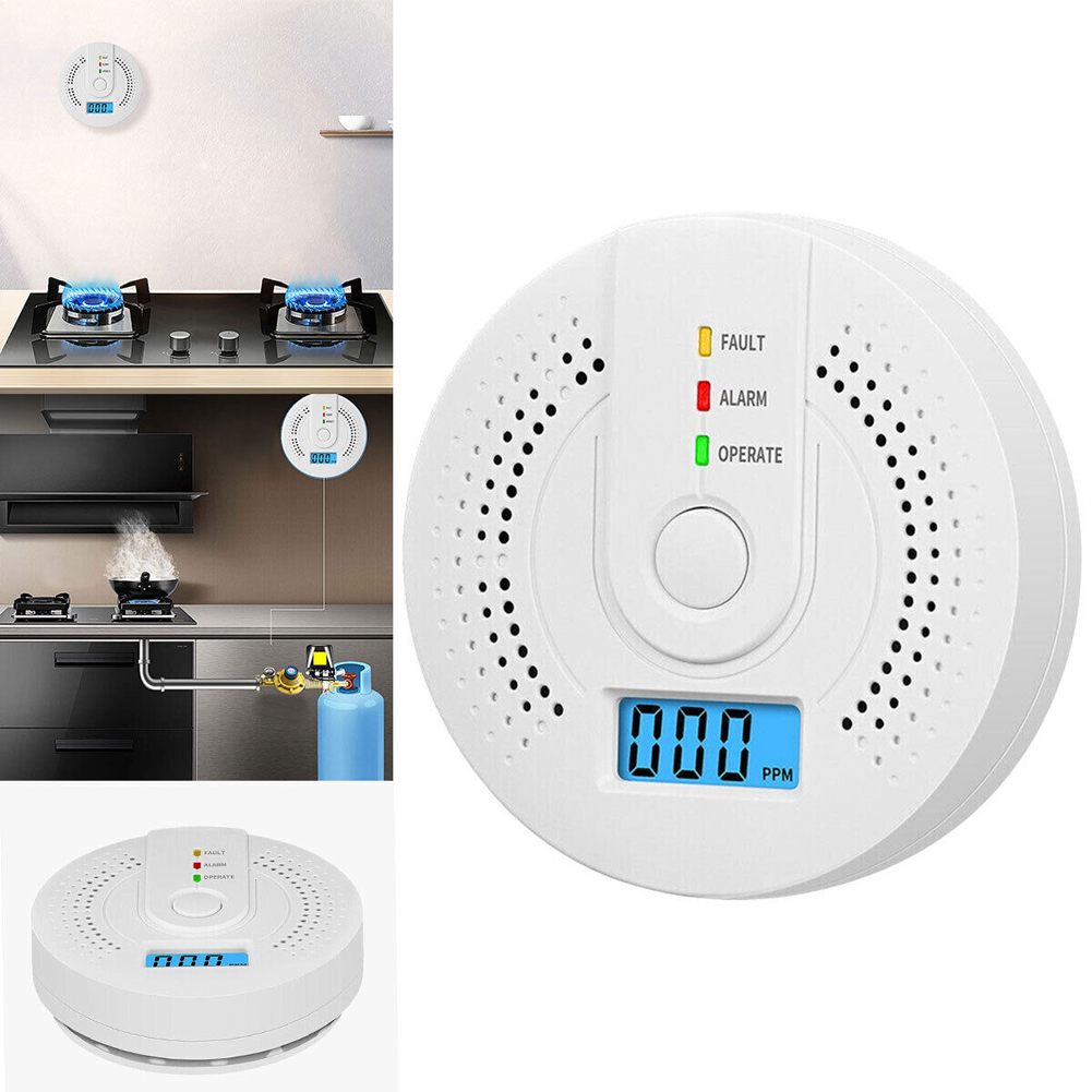 Detektor Karbon Monoksida Moni - Smoke Leak Detector ulasan dan harga