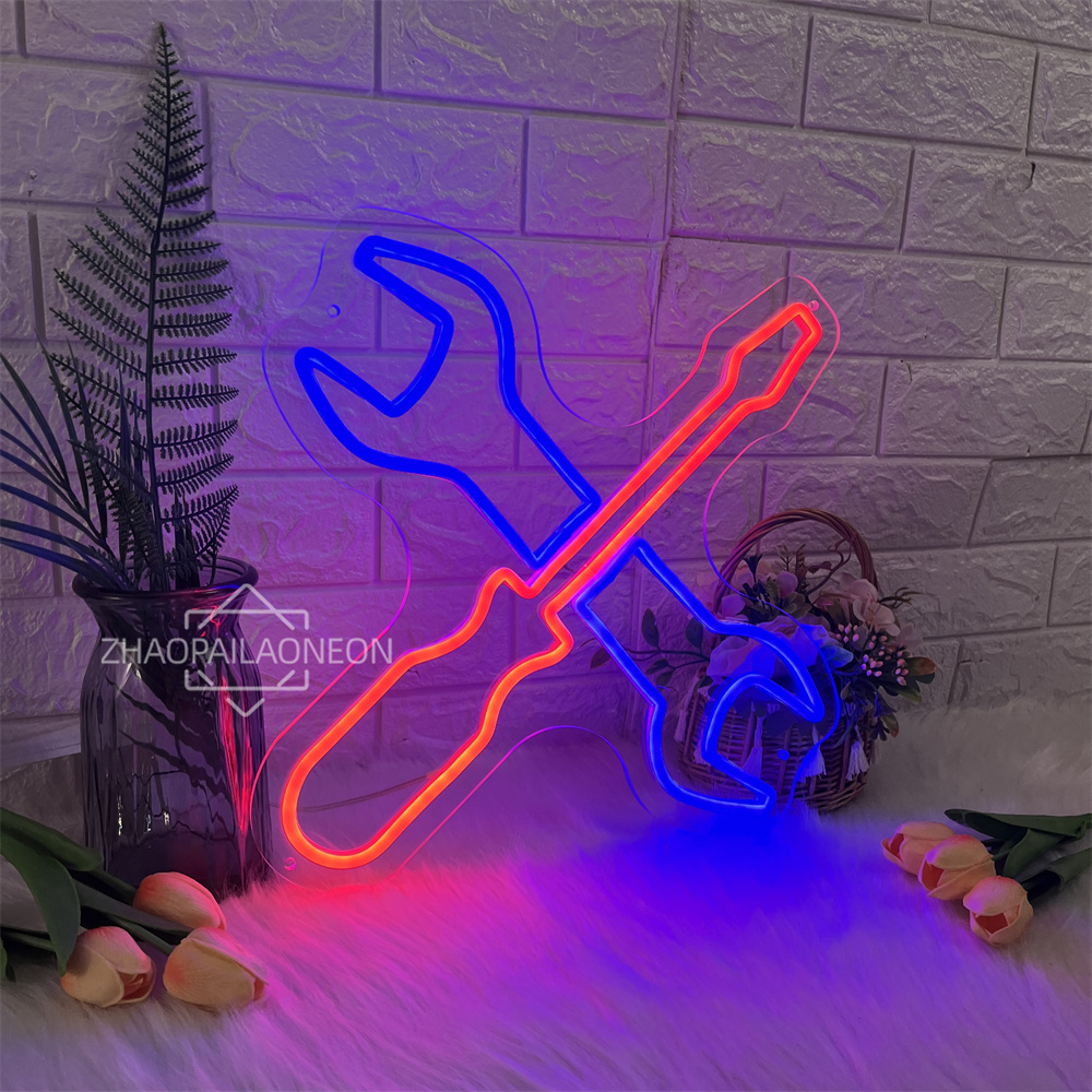 Lampu Neon Toko Perbaikan Mobi - Auto Repair Shop Open ulasan dan harga
