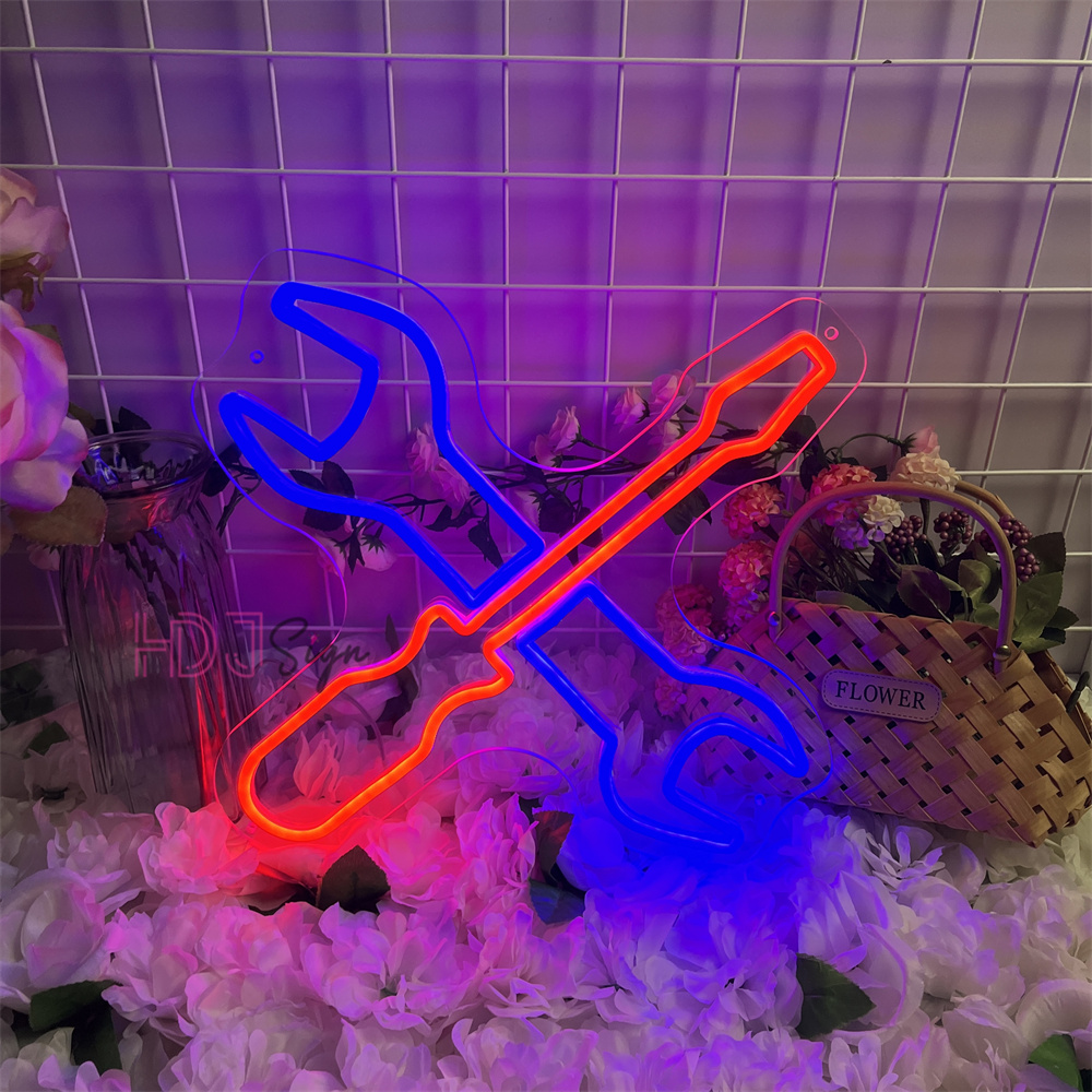 Lampu Neon Toko Perbaikan Mobi - Auto Repair Shop Open ulasan dan harga