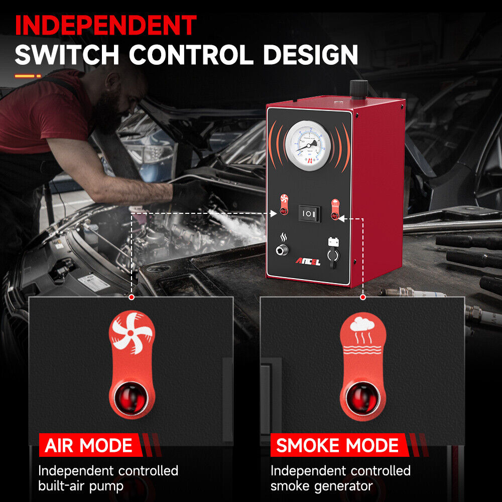 ANCEL S200 EVAP detektor keboc - Smoke Leak Detector ulasan dan harga