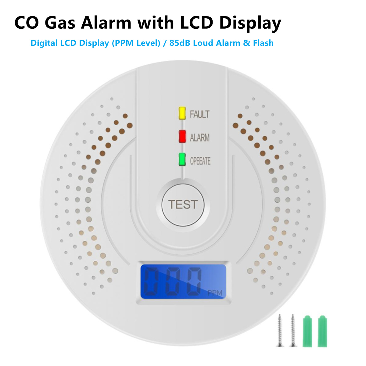 Detektor Karbon Monoksida Alar - Smoke Leak Detector ulasan dan harga