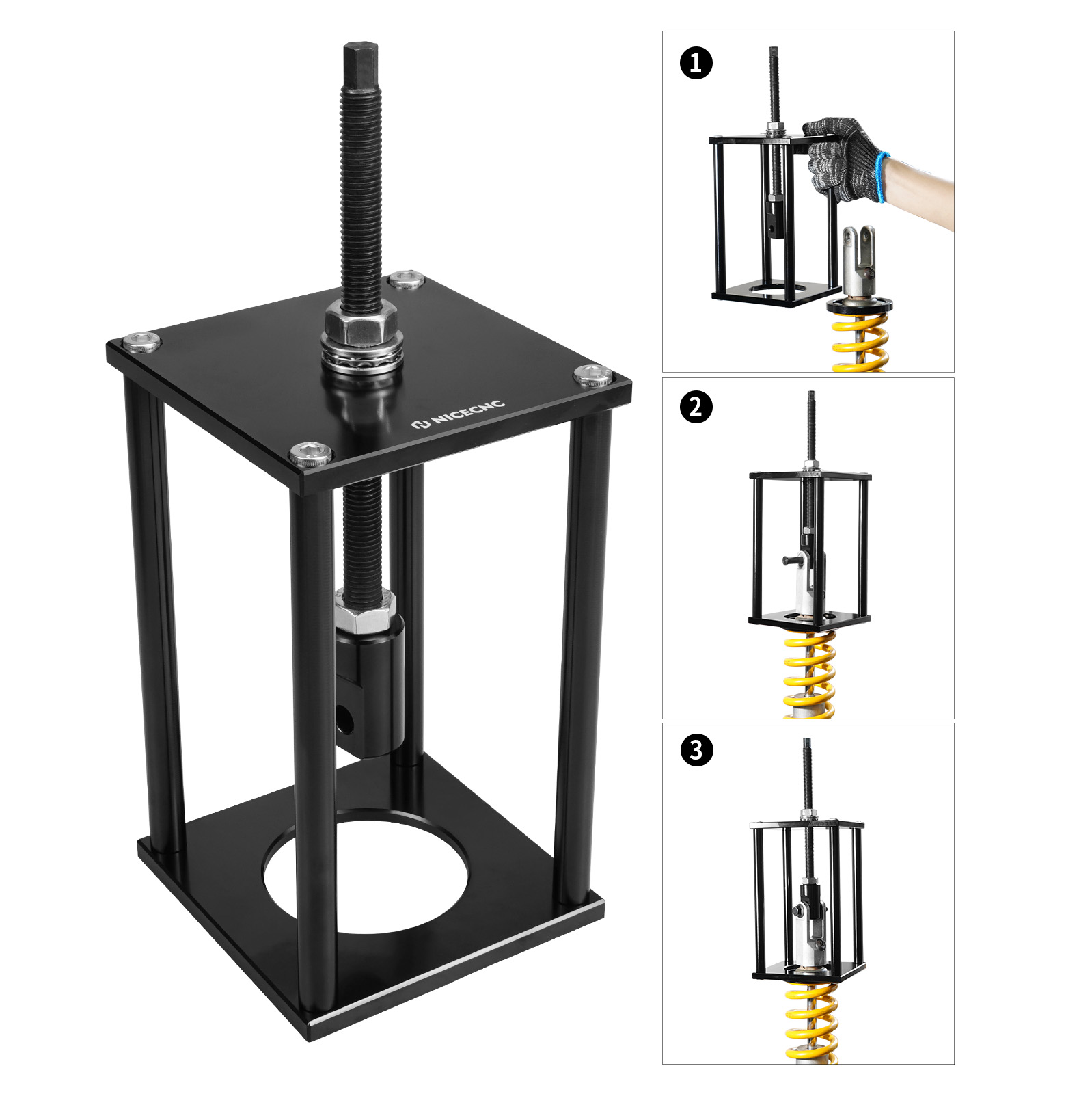 Alat Kompresor Pegas Kejut unt - Spring Compressor Tool ulasan dan harga
