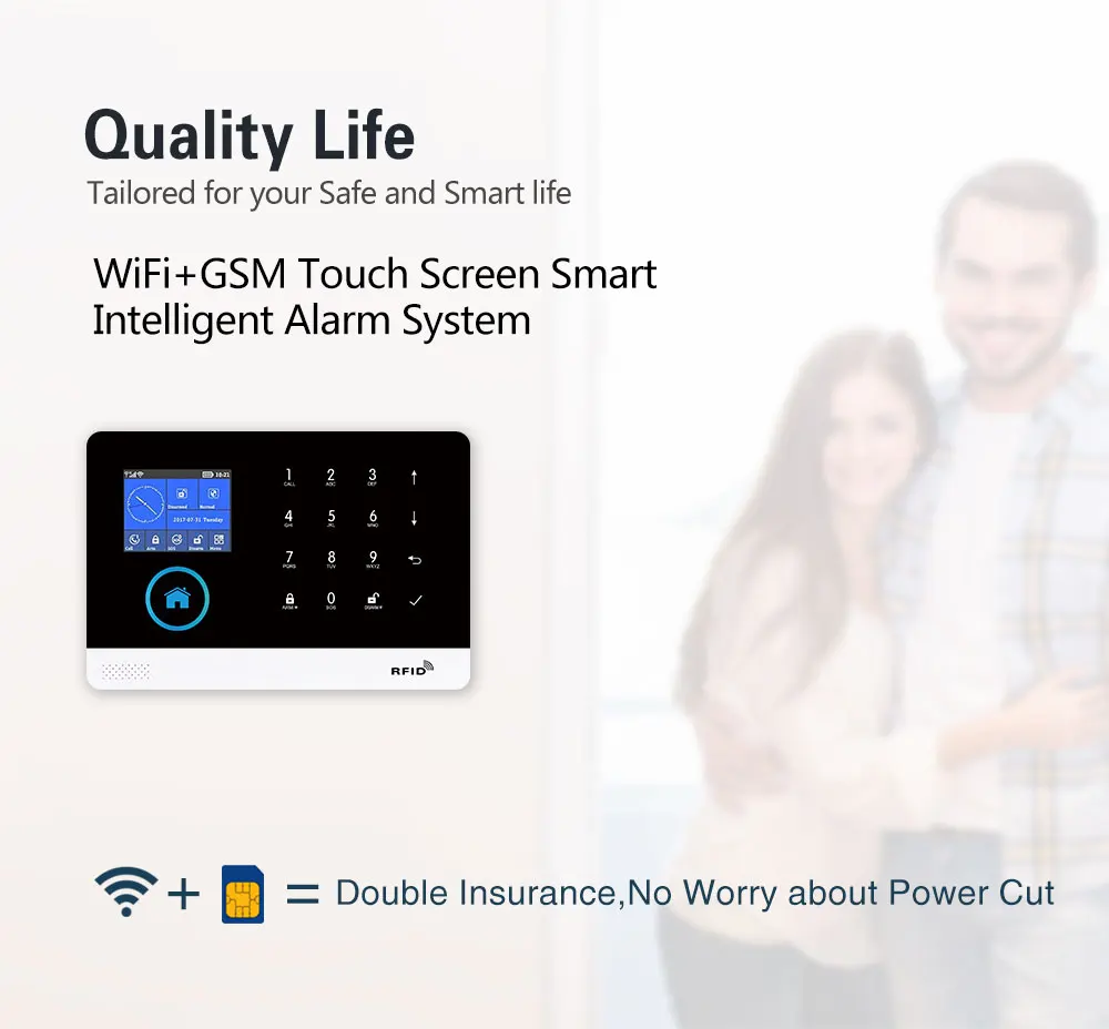 Perangkat Alarm Cerdas PGST, D - Smoke Leak Detector ulasan dan harga