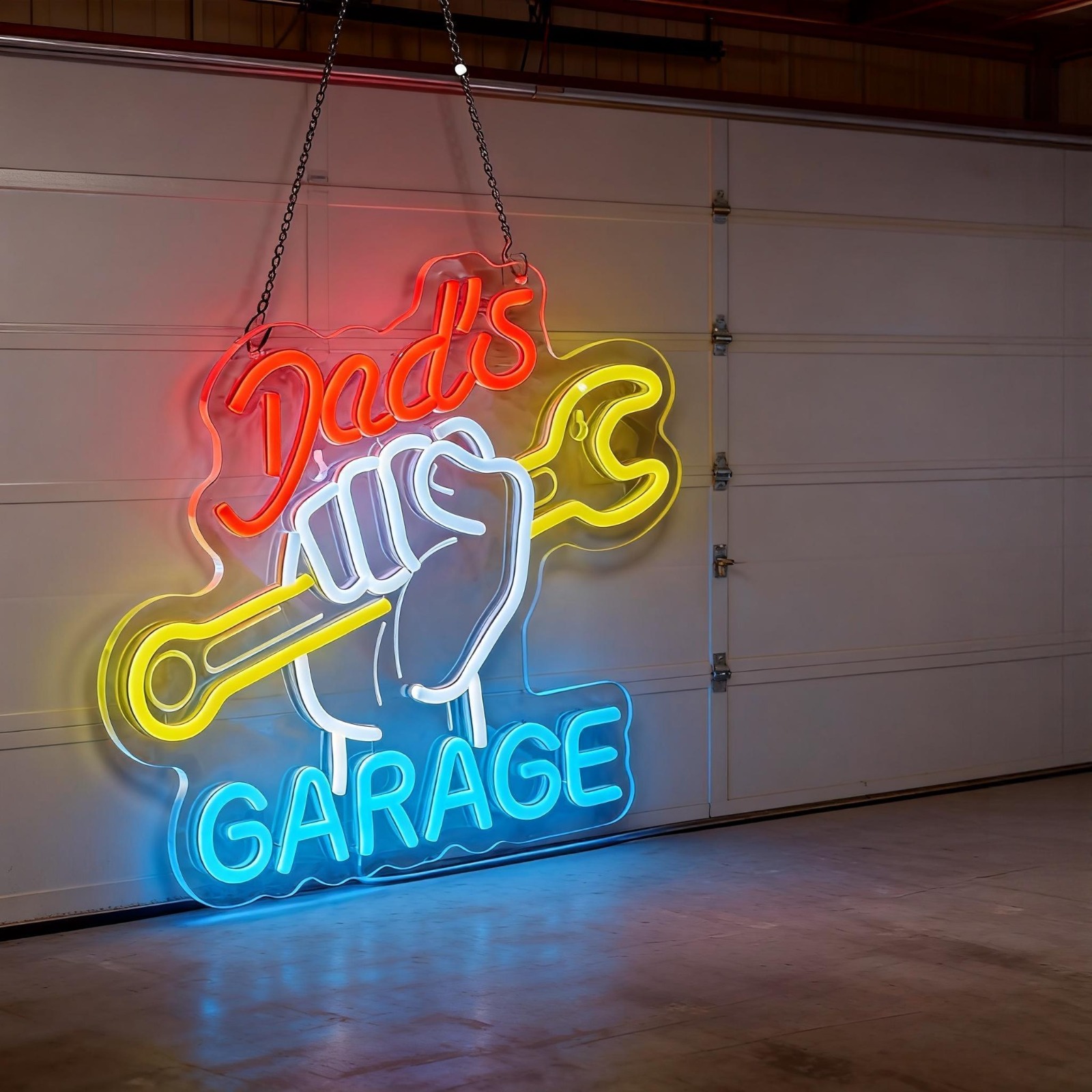 Lampu Neon LED Dekorasi Dindin - Auto Repair Shop Open ulasan dan harga