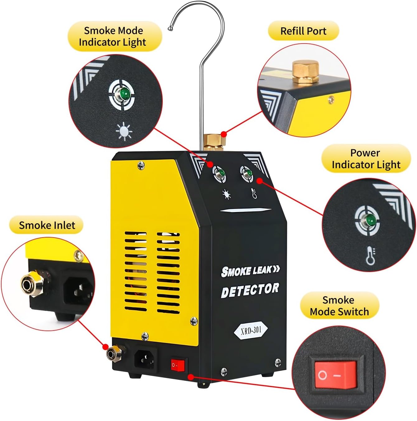 Generator Asap Oli, Generator  - Smoke Leak Detector ulasan dan harga
